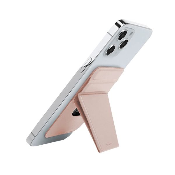 Uniq Lyft Magnetic Snap-On Stand and Card Holder | Pink Uniq Lyft Magnetic Snap-On Stand and Card Holder | Pink